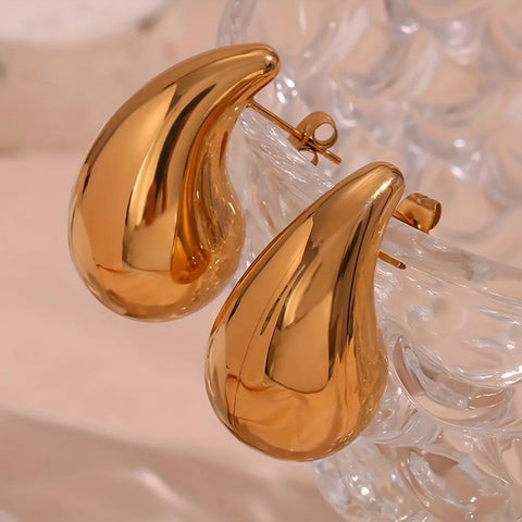 Aretes Gota Dorada