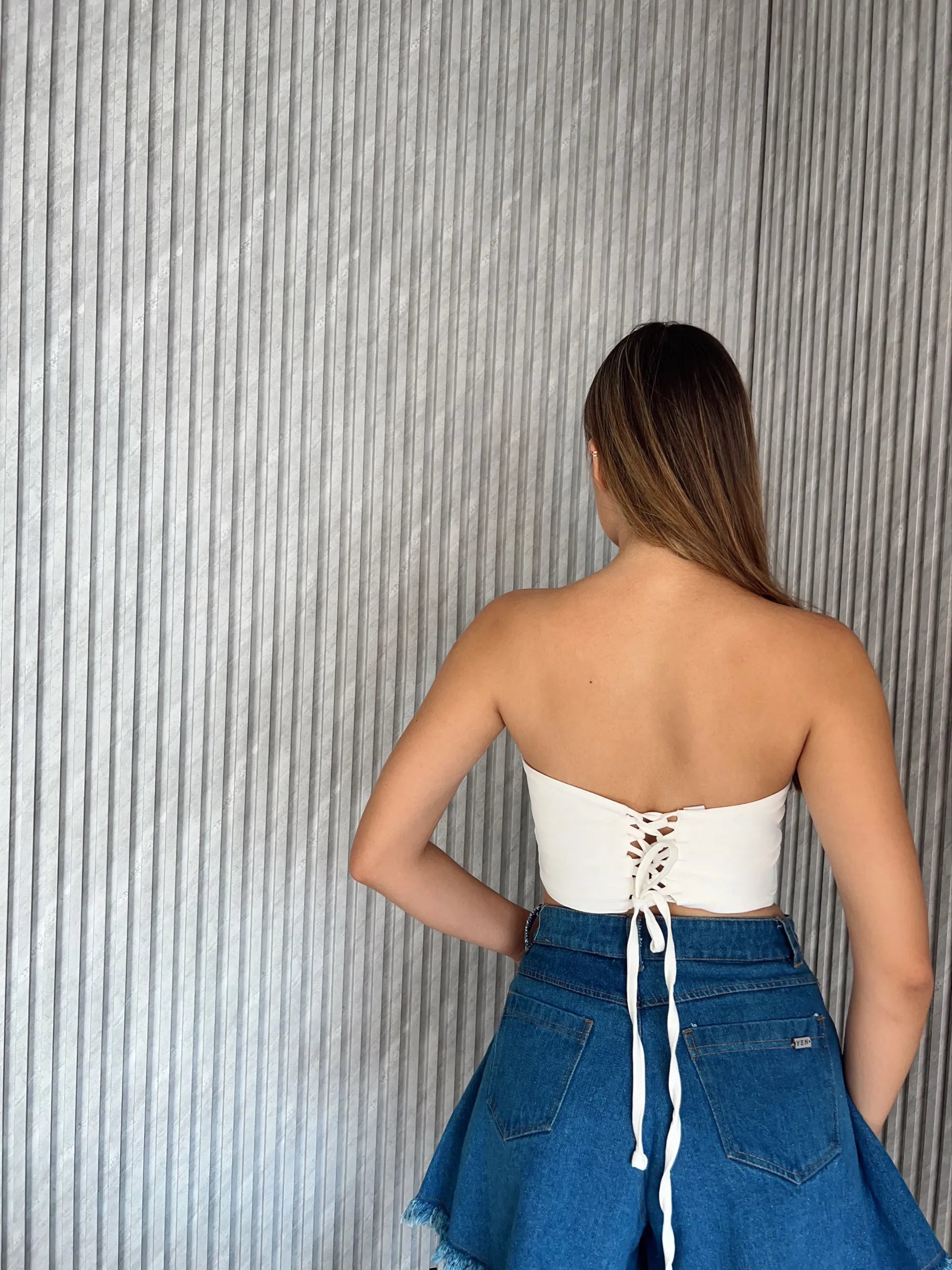 Corset Básico Blanco
