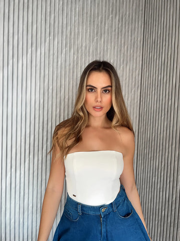 Corset Básico Blanco