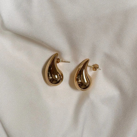 Aretes Gota Dorada