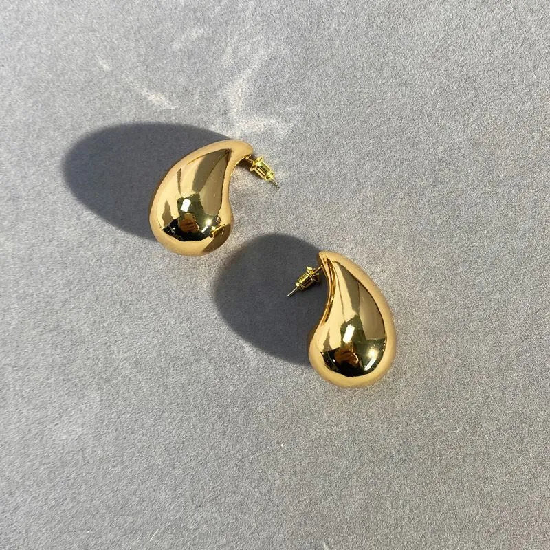 Aretes Gota Dorada